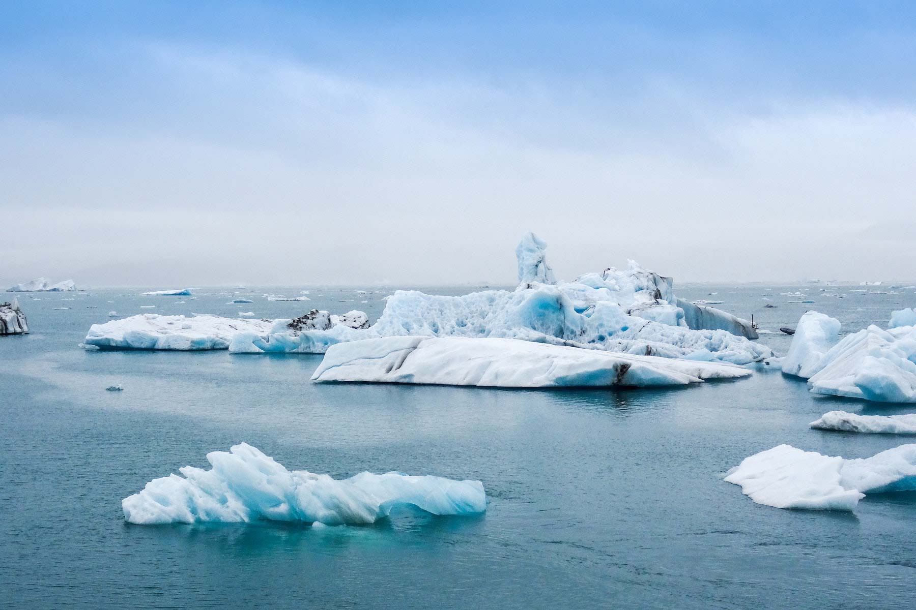 melting icebergs climate cha