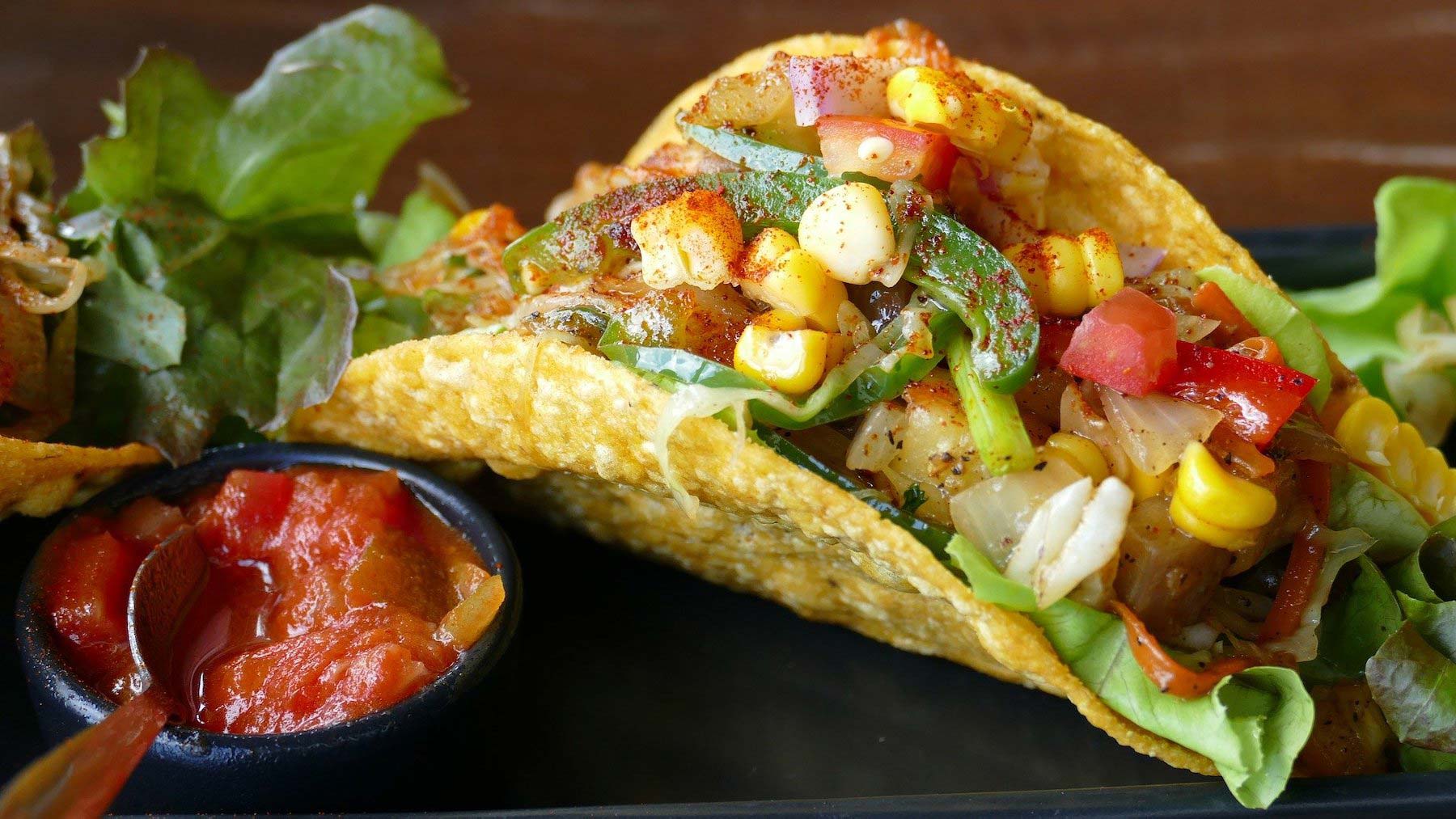 vegan plant-based tacos