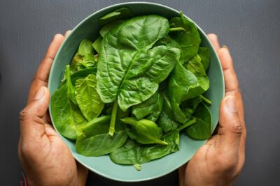 Vegan sources of iron - Spinach
