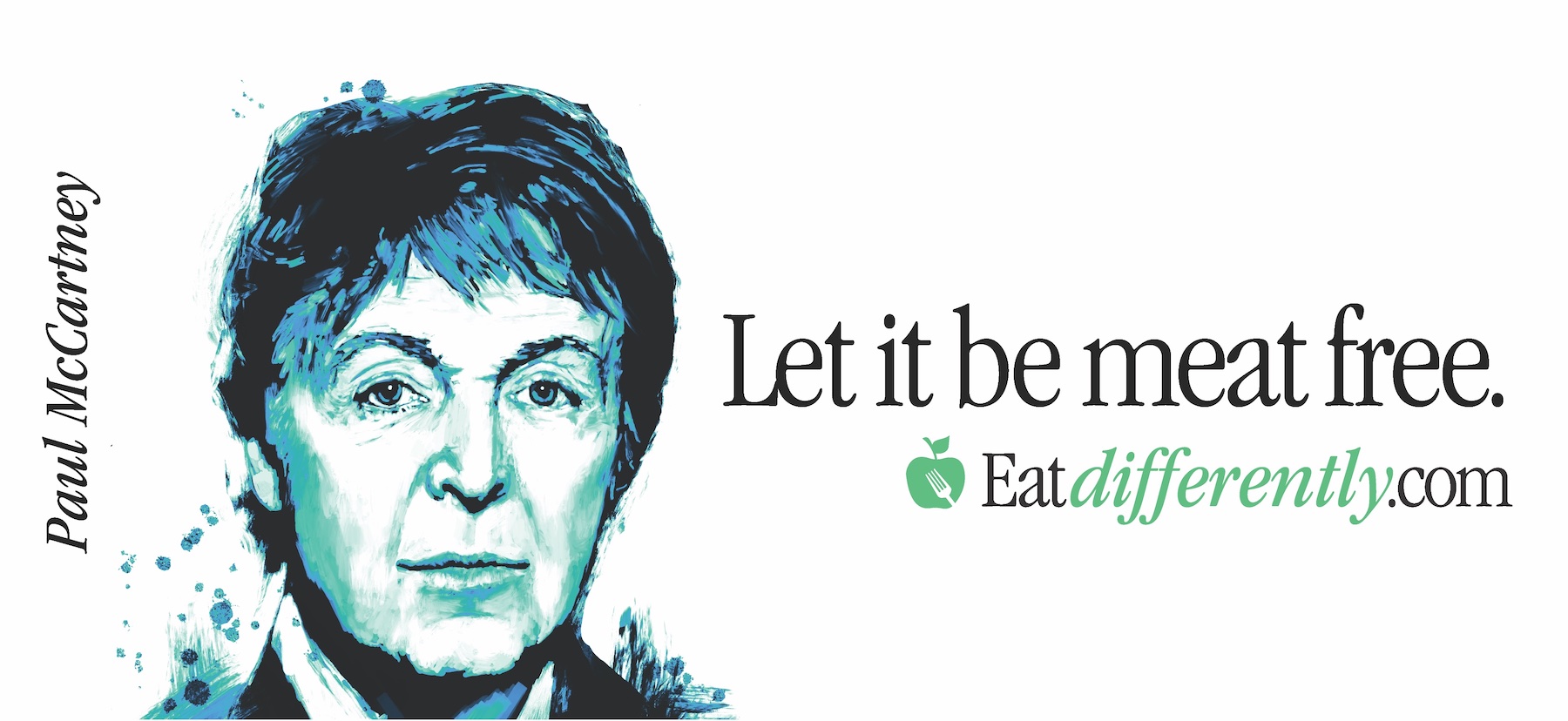 Eat Differently Billboard - Paul McCartney